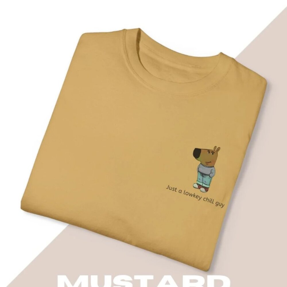 Low-key chill guy meme shirt, TikTok viral gift for TikTok lovers.